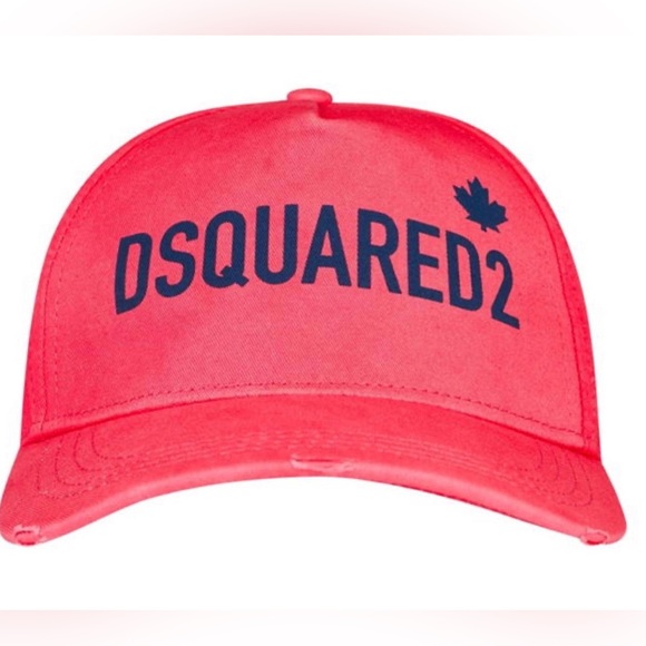 Dsquared2 Baseball Cap Red - Picture 3 of 3